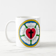 The Luther Rose Lutheranism Martin Luther Mug