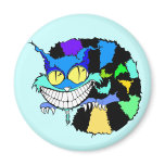 The Mad Cheshire Cat Refrigerator Magnet