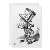 The Mad Hatter Personalized Announcement