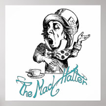 The Mad Hatter Posters