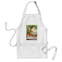 THE MAD HATTER'S TEA PARTY APRON
