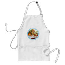 THE MAD HATTER'S TEA PARTY APRON