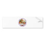 The Mad Hatter's Tea Party Bumper Sticker