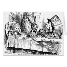 The Mad Hatter's Tea Party Cards