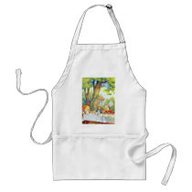 The Mad Hatters Tea Party Full Colour Apron
