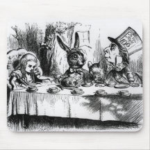 The Mad Hatter's Tea Party Mousepads