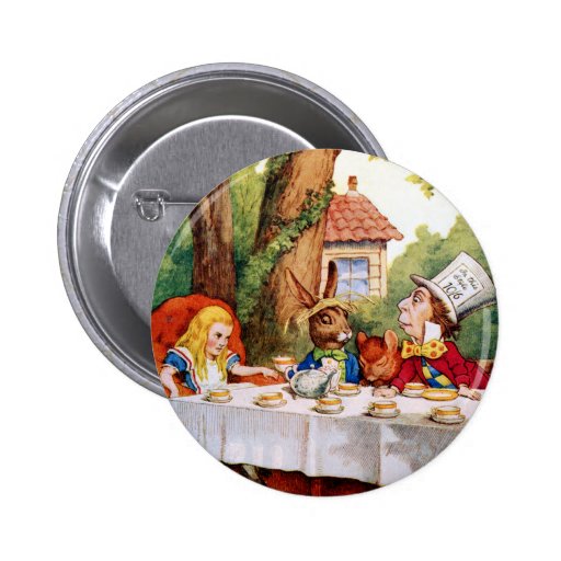 THE MAD HATTER'S TEA PARTY PINS