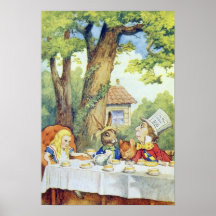 The Mad Hatter's Tea Party Poster