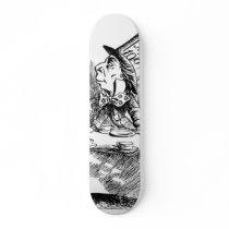The Mad Hatter's Tea Party Skate Board Deck