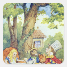 The Mad Hatter's Tea Party Sticker