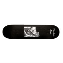 The Mad Monk Skate Board