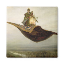 The Magic Carpet, 1880 Refrigerator Magnets
