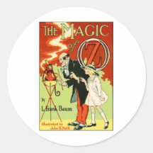 The Magic Of Oz Round Sticker