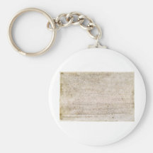 The Magna Carta of 1215 Charter of Liberties Keychains