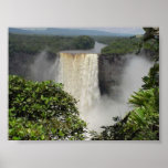 The Magnificent Kaieteur falls posters