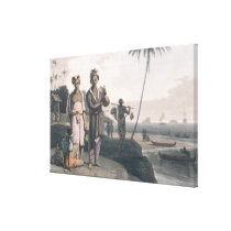 The Malays of Java, engraved by the artists, pub. canvas prints