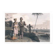 The Malays of Java, engraved by the artists, pub. posters