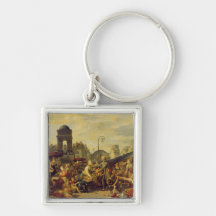 The Marche des Innocents, c.1814 Key Chain