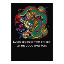 The-Mardi Gras Dragon V-2 Personalized Announcement