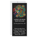 The-Mardi Gras Dragon V-2 Custom Rack Cards