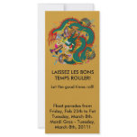 The-Mardi Gras Dragon V-2 Personalized Rack Card