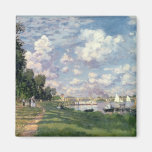 The Marina at Argenteuil, 1872 Magnets