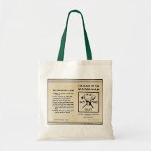 The Mark Of The Woodsman Tote Bags