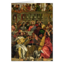 The Marriage Feast at Cana Greeting Card