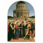 The Marriage of the Virgin Christmas Ornament photo sculptures