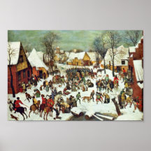 The Massacre Of The Innocents,  By Bruegel D. Ä. P Print