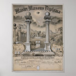 The Master Mason Diploma posters