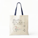 The  Math Tote Bag by The Pasadena Collection