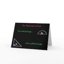 'The Mathematics of Life' Card