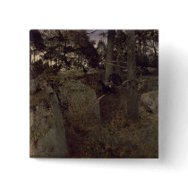 The Mating of the Capercaillies, 1888 Button