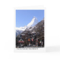 The Matterhorn from Zermatt cards