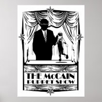 The McCain Puppet Show Poster