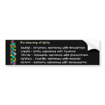 The Meaning of Aloha bumper stickers
