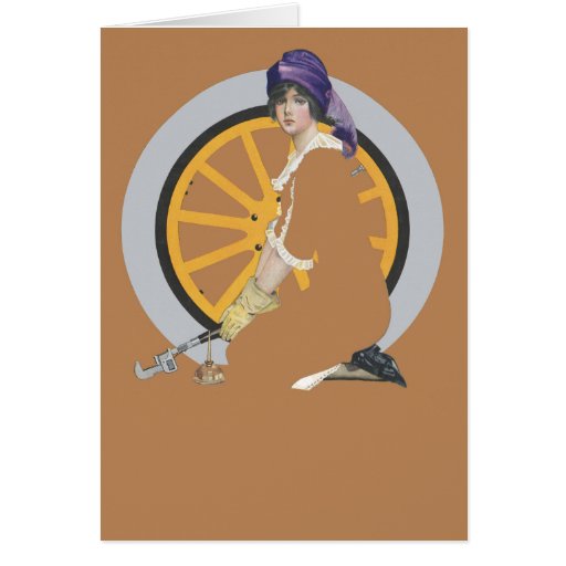 The Mechanic Greeting Card