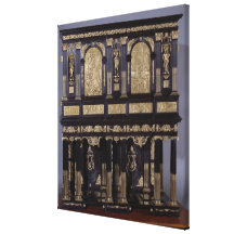 The Medici Cabinet, French, c.1630 Canvas Print