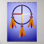 The Medicine Wheel Poster posters