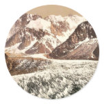 The Mer de Glace, Aiguille du Geant and Les Grande stickers