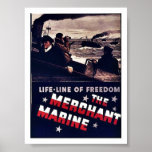 The Merchant Marine posters