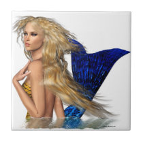 The Mermaid Ceramic Tile