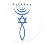 The Messianic Jewish Seal of Jerusalem stickers