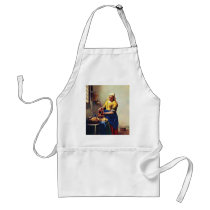 The Milkmaid [1]. By Johannes Vermeer Aprons