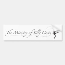 The Ministry of Silly Casts B1 Bumper Stickers