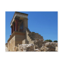 The Minoan Palace of Knossos photograph Postcards