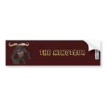 The Minotaur Bumper Sticker