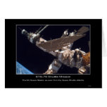 The Mir Space Station Greeting Card