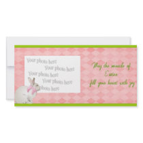 The Miracle of Easter Customized Photo Card